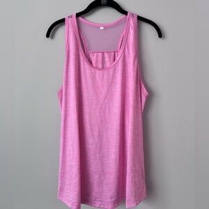Pink Women's workout tank Top